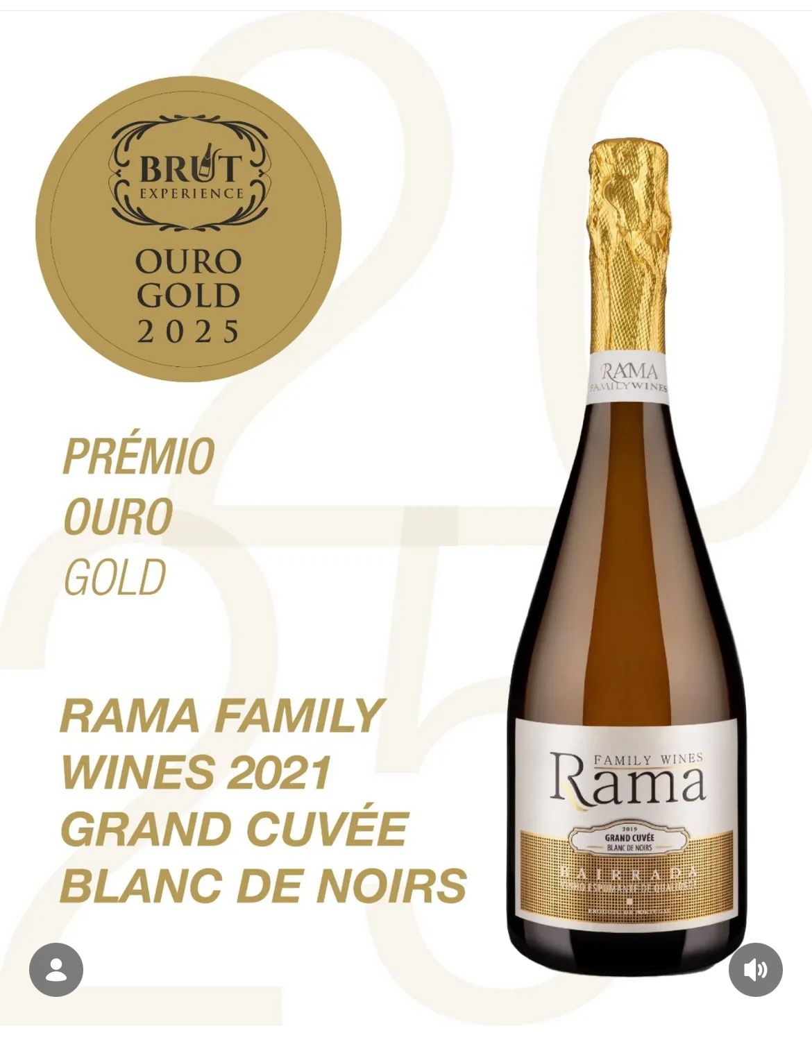Rama Family Wines Espumante Baga - Pinot-Noir  Bruto Bairrada Amavinhos 