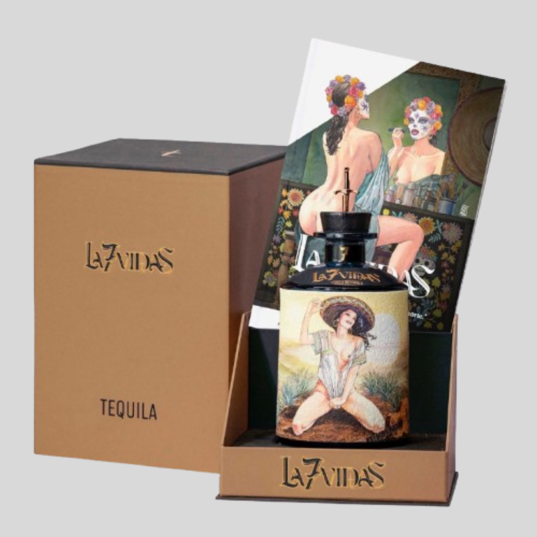 Tequila La7Vidas Reposado Livro Estojo 700 ml
