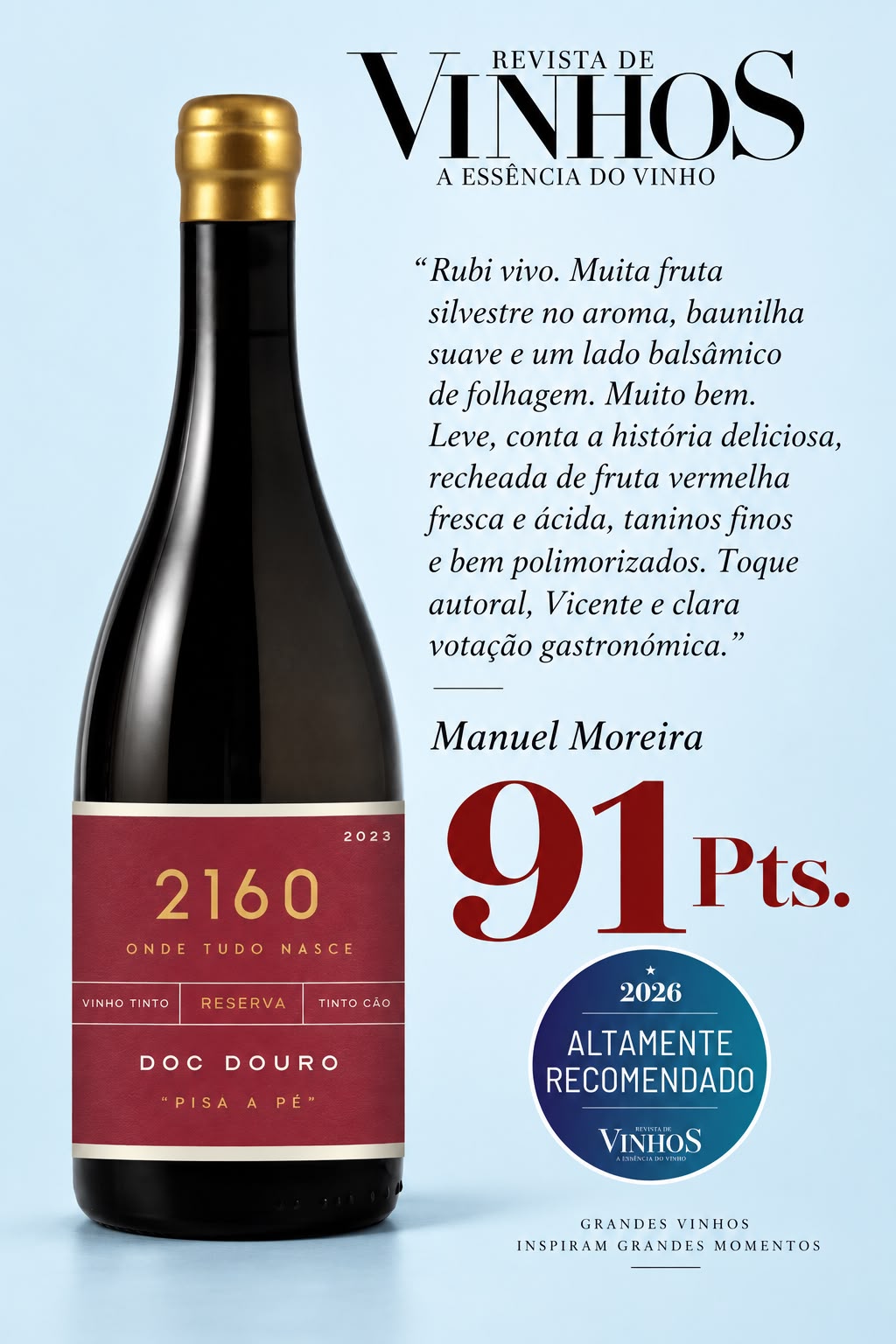 2160 Tinto Cão Reserva 2023 Tinto Douro