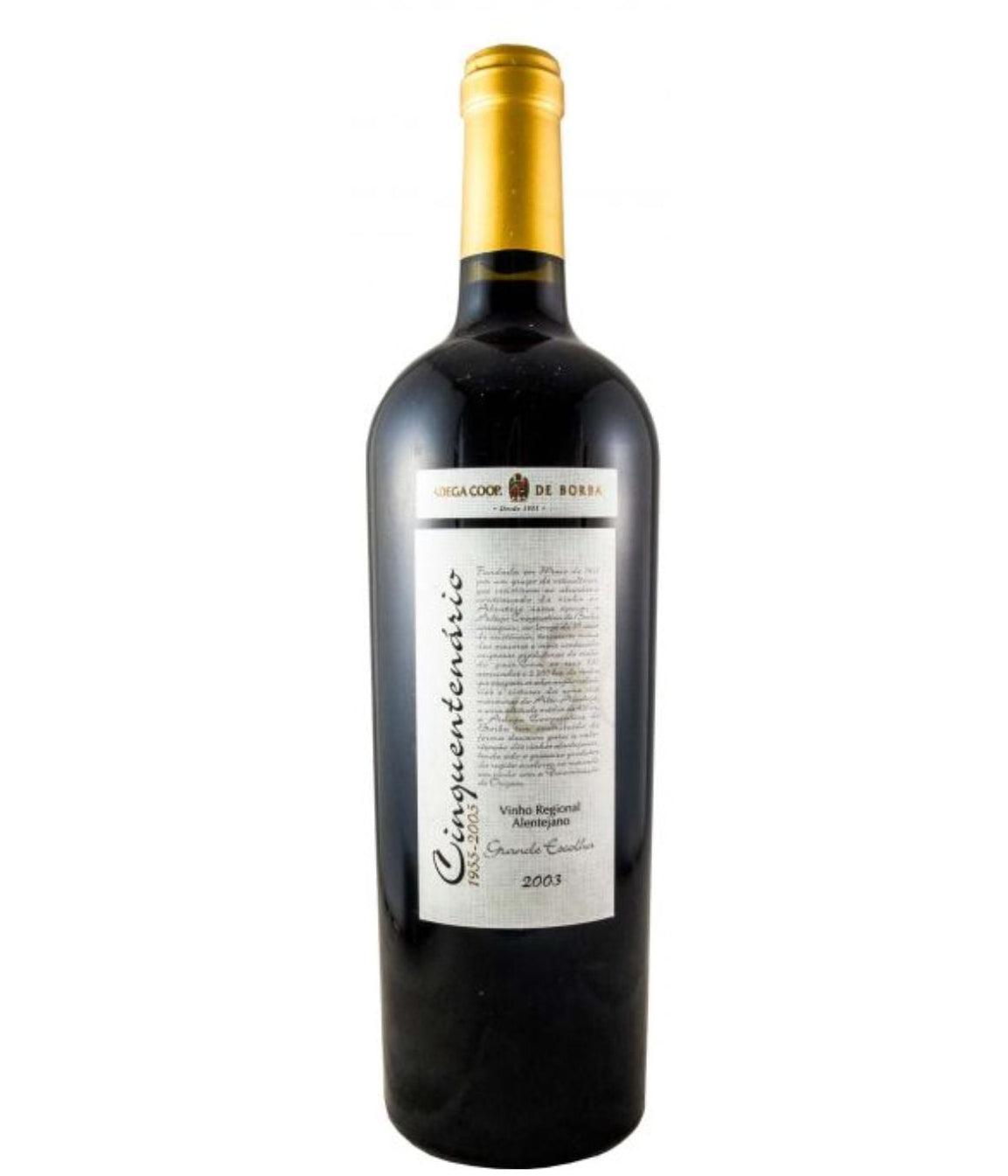 Adega de Borba Cinquentenário Grande Escolha 2003 Alentejo