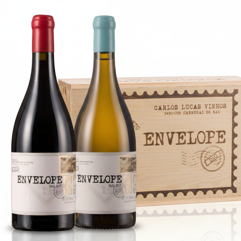 ENVELOPE BRANCO e TINTO 2021 DÃO conj. 2grfs